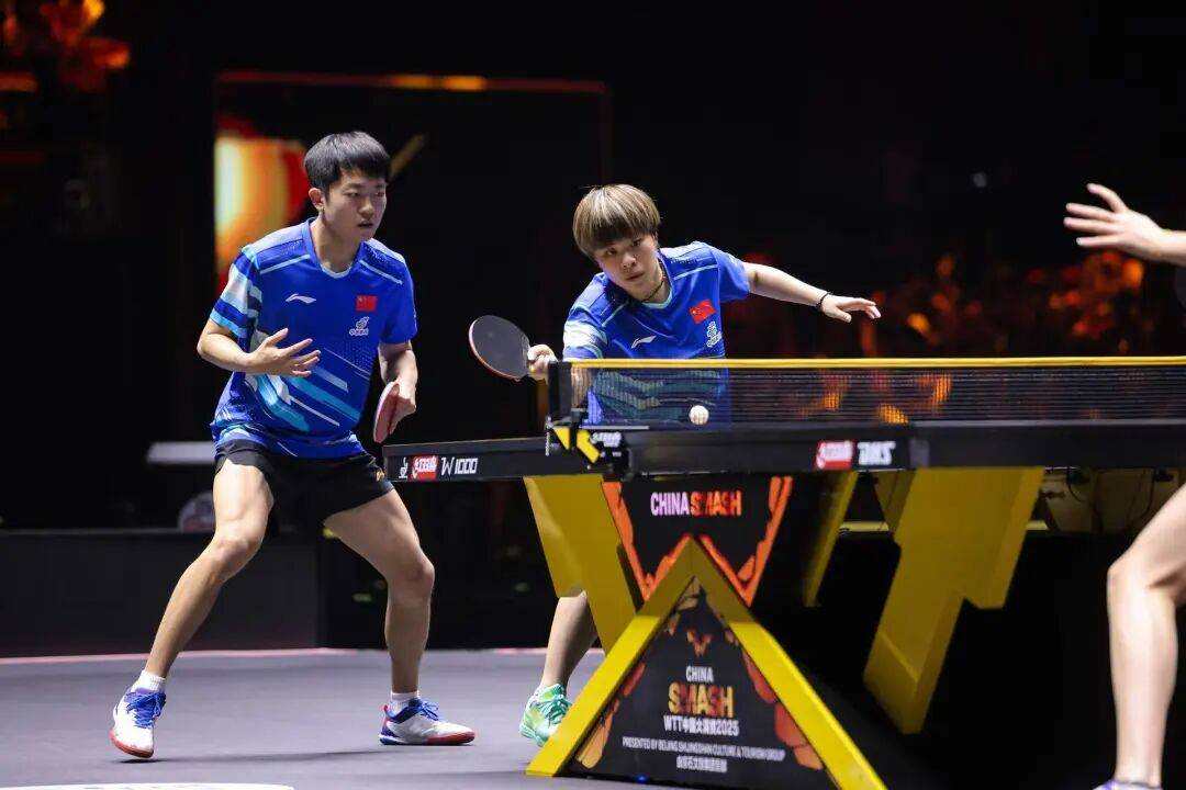 皇冠信用網账号注册_国乒提前锁定混双冠军皇冠信用網账号注册,男、女双打各有3对进4强 | WTT中国大满贯双打