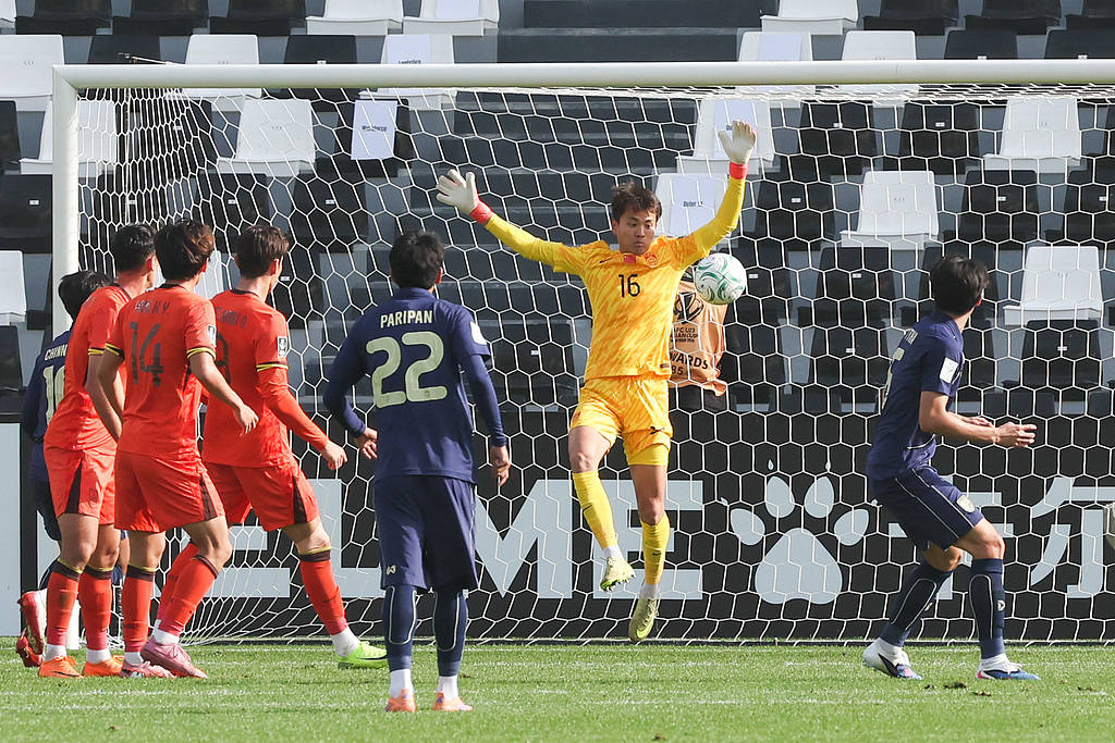 皇冠b盘
_小组第二出线皇冠b盘
!U23亚洲杯-李昊多次救险 中国0-0战平泰国