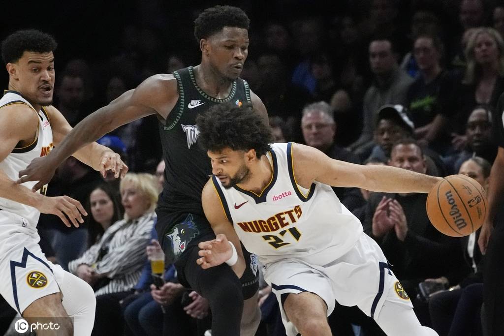 世界杯皇冠足球平台_约基奇26中7爱德华兹17分 掘金不敌森林狼总分1-2